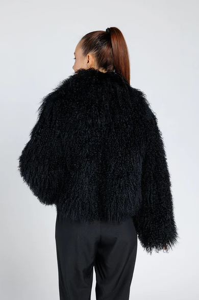 Onyx Curl Coat