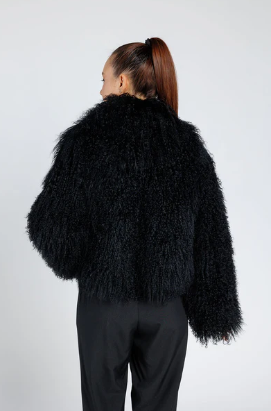 Onyx Curl Coat