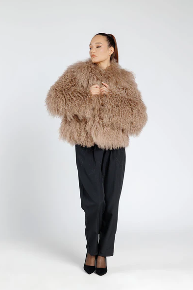 Cappuccino Curl Coat