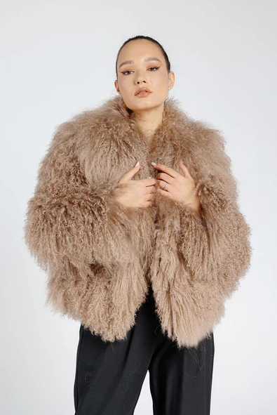 Cappuccino Curl Coat