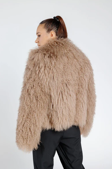 Cappuccino Curl Coat