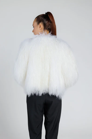 Ivory Curl Coat