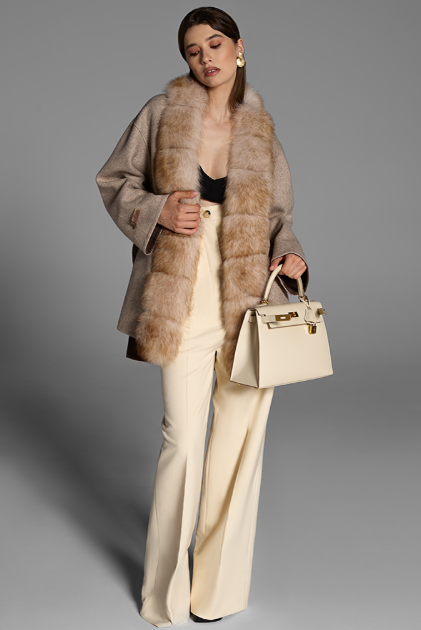 Veloura Sand Coat