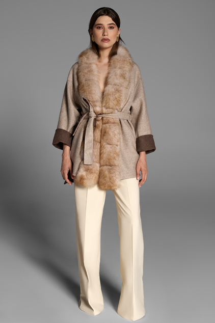 Veloura Sand Coat