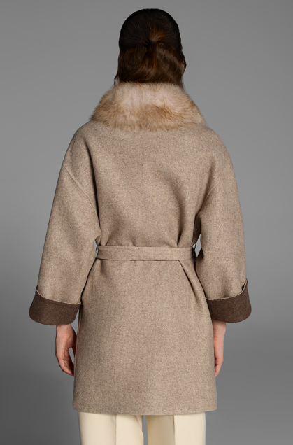 Veloura Sand Coat